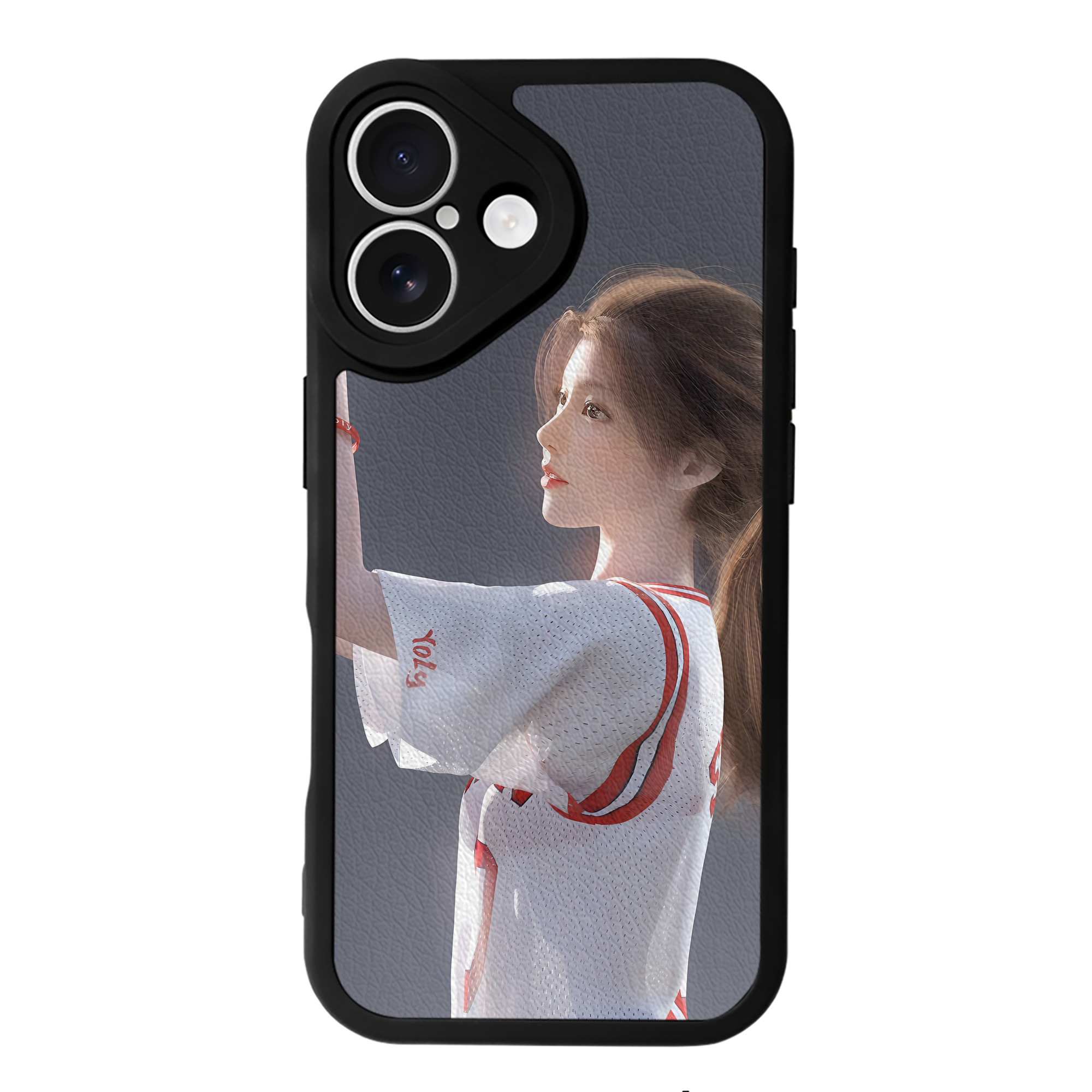 （画像用） SLAM DUNK／スラムダンク 【iPhone 16シリーズ対応】シリコンスマホケース（レザー調） 材質：シリコン